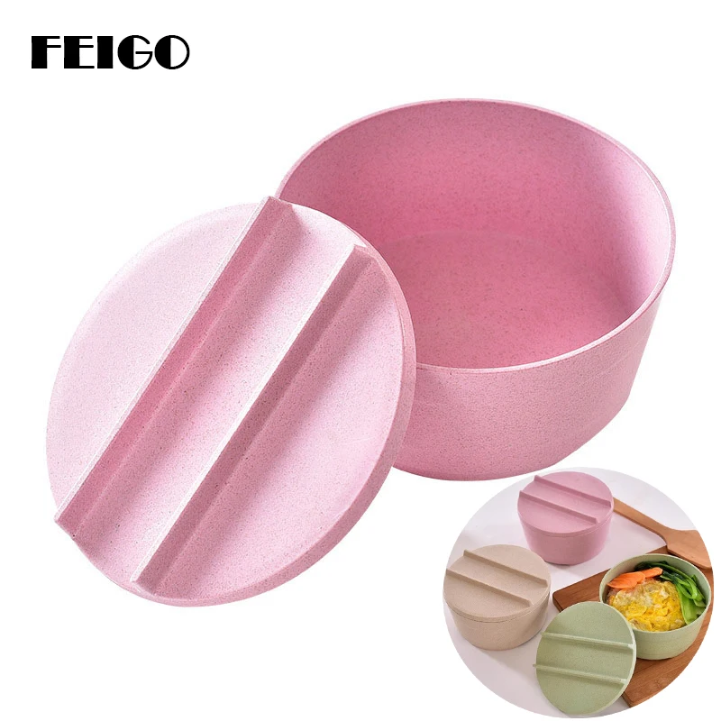 FEIGO New Baby Feeding Toy Bowl Dishes Kids Boy Girl Proof Eco Friendly Wheat Straw Rice Bowl With Lid Gift Baby Accesories F496
FEIGO New Baby Feeding Toy Bowl Dishes Kids Boy Girl Proof Eco Friendly Wheat Straw Rice Bowl With Lid Gift Baby Accesories F496