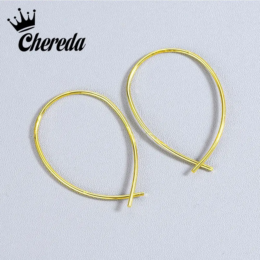 Chereda Simple Design Round Hoop Earring for Women Punk Geometric Earrings Wedding Gift
Chereda Simple Design Round Hoop Earring for Women Punk Geometric Earrings Wedding Gift