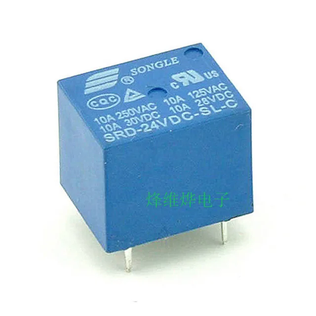 Free package mail SRD - 24 VDC - SL - C 24 v relay T73 open closed 250 v10a five 5 feet
Free package mail SRD - 24 VDC - SL - C 24 v relay T73 open closed 250 v10a five 5 feet