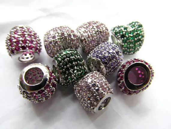AAA grade 12mm 12pcs pave metal spacer &cubic zirconia crystal rhinesotne connector barrel rainbow beads
AAA grade 12mm 12pcs pave metal spacer &cubic zirconia crystal rhinesotne connector barrel rainbow beads