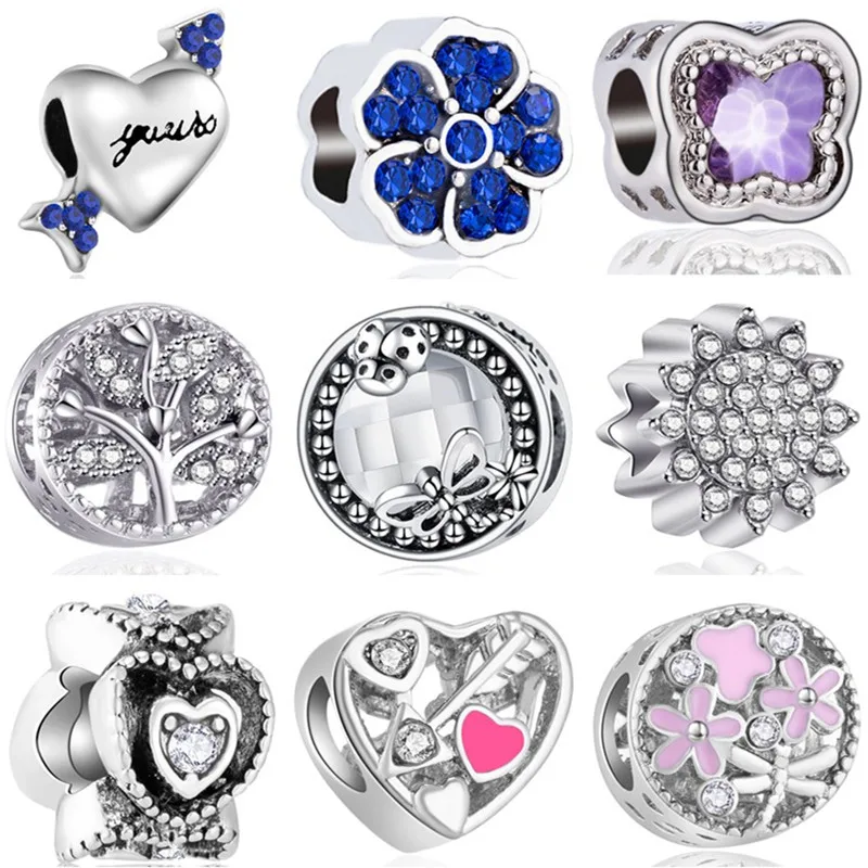 New Arrival Crystal Tree Ladybug Hat Maple Leaf Butterfly Shoes Bead Fit Original Pandora Charms for Women Making Bijoux Jewelry
New Arrival Crystal Tree Ladybug Hat Maple Leaf Butterfly Shoes Bead Fit Original Pandora Charms for Women Making Bijoux Jewelry