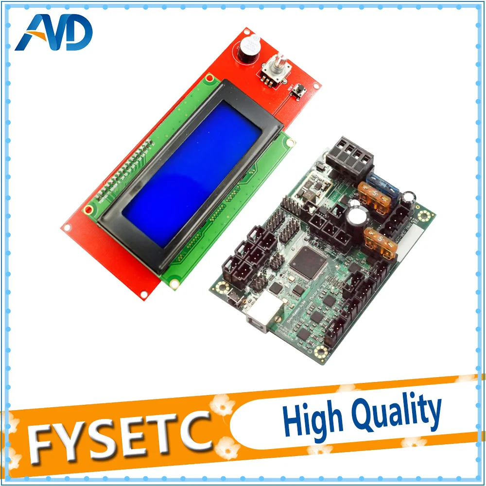 Clone Prap Prusa i3 Ramps 1.4 2004 LCD With Mini-Rambo 1.3A Mainboard For Prusa i3 MK2 3D Printer Designed by Ultimachine
Clone Prap Prusa i3 Ramps 1.4 2004 LCD With Mini-Rambo 1.3A Mainboard For Prusa i3 MK2 3D Printer Designed by Ultimachine