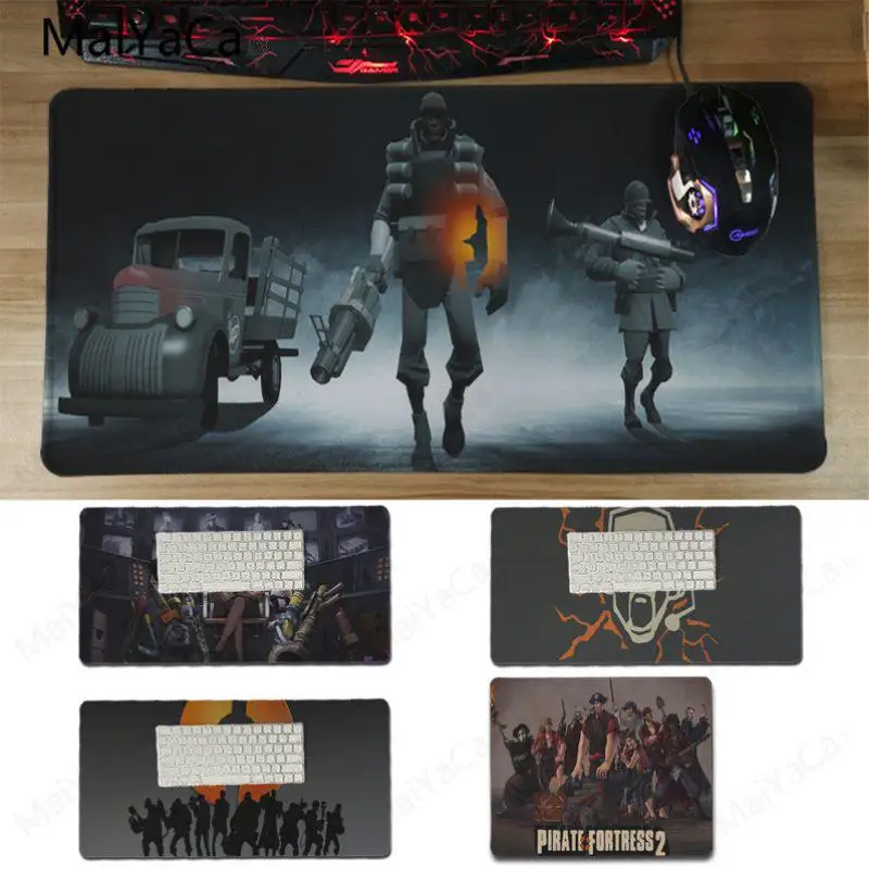 Скоростной коврик для мыши Yinuoda Team Fortress 2 размер 180*220 200*250 250*290 и 300*600*2 мм маленький
