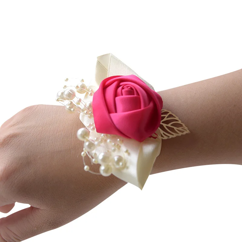 Hand Wrist Flower Pink Accessories Wedding Hands Bridal Wristband Flower Bracelet For Bridesmaids Bridesmaid Bracelet Purple
Hand Wrist Flower Pink Accessories Wedding Hands Bridal Wristband Flower Bracelet For Bridesmaids Bridesmaid Bracelet Purple