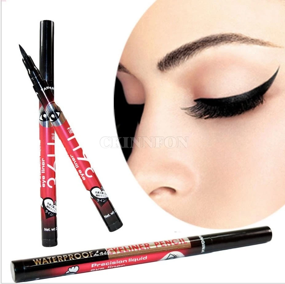 500Pcs/Lot 36H Makeup Eyeliner Pencil Waterproof Black Eyeliner Pen No Blooming Precision Liquid Eye liner
500Pcs/Lot 36H Makeup Eyeliner Pencil Waterproof Black Eyeliner Pen No Blooming Precision Liquid Eye liner