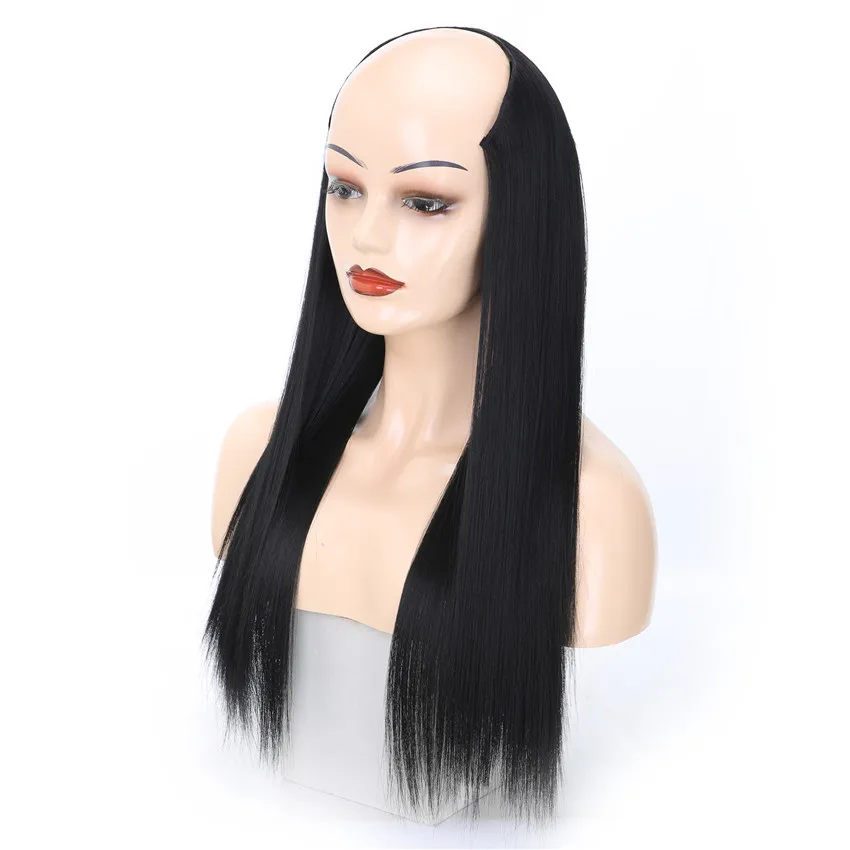 Gres Women Long Straight Half Wigs High Temperature Fiber Headbang Wig for Lady Ombre Color Synthetic Hair Pieces
Gres Women Long Straight Half Wigs High Temperature Fiber Headbang Wig for Lady Ombre Color Synthetic Hair Pieces