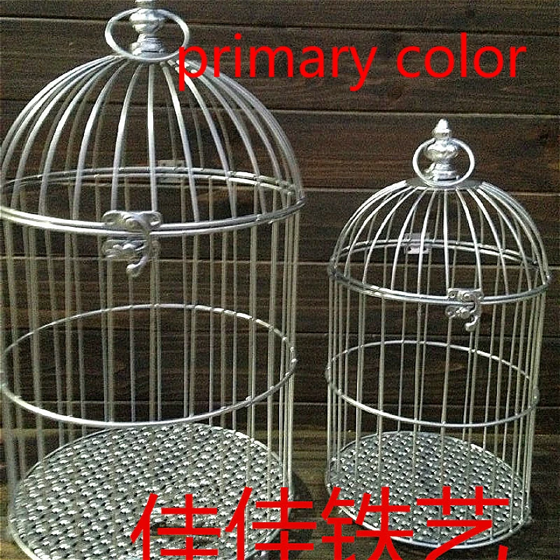European iron Decoration birdcage exquisite hanging small birdcage wedding photography prop bar Decoration birds cage
European iron Decoration birdcage exquisite hanging small birdcage wedding photography prop bar Decoration birds cage