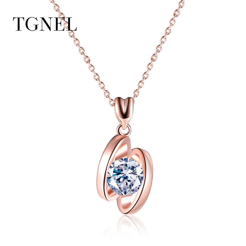 TGNEL S925 Sterling Silver Necklace Pendants Sparkling Starlight Round Star Cubic Zircon Fine Jewelry CZ Stone Jewelry Choker
TGNEL S925 Sterling Silver Necklace Pendants Sparkling Starlight Round Star Cubic Zircon Fine Jewelry CZ Stone Jewelry Choker