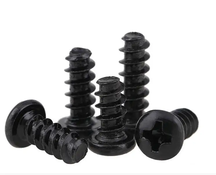 30pcs M2.5 Phillips round head flat tail mechanical screw cross furniture decorative screws black 4mm-12mm length
30pcs M2.5 Phillips round head flat tail mechanical screw cross furniture decorative screws black 4mm-12mm length