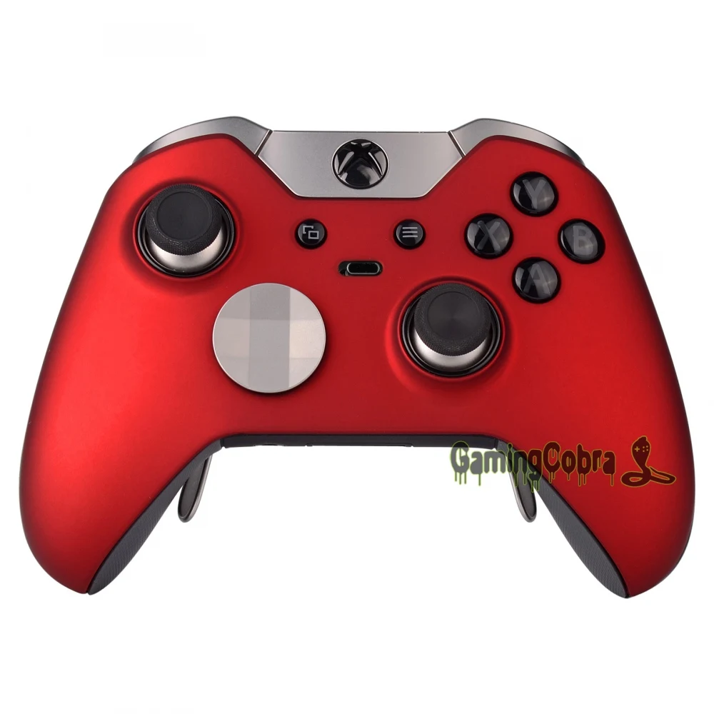 eXtremeRate Front Shell Faceplate Cover Repair for Xbox One Elite Controller Soft Touch Red - Model 1698
eXtremeRate Front Shell Faceplate Cover Repair for Xbox One Elite Controller Soft Touch Red - Model 1698