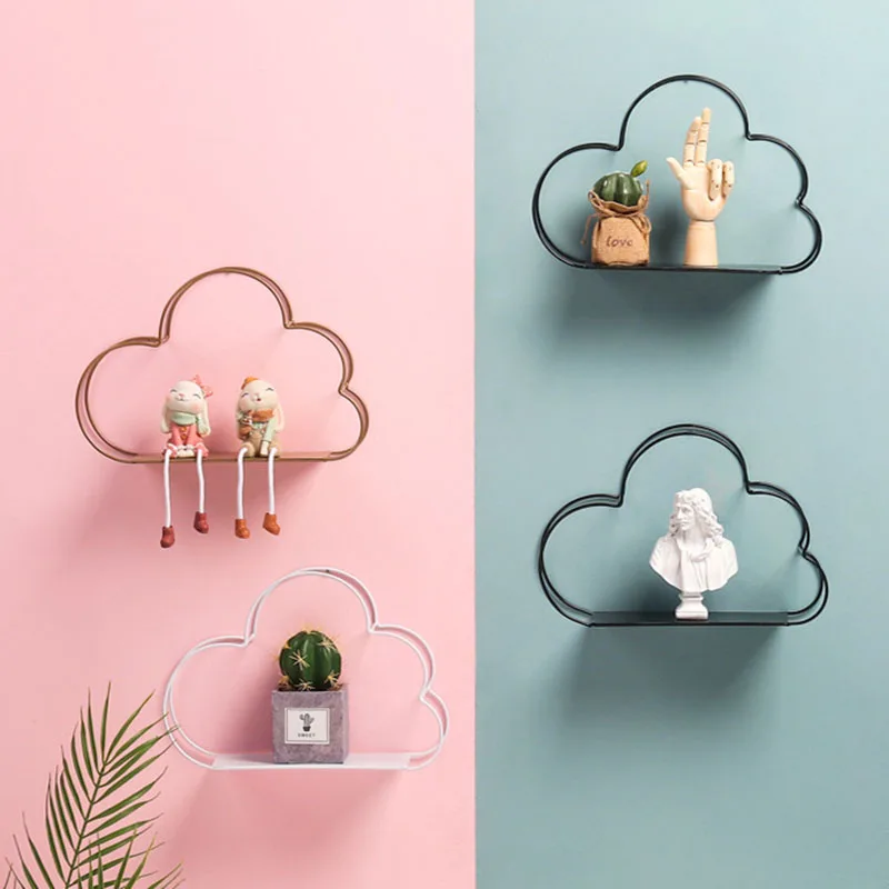 Ynaayu 1pc Cloud Wall Hanging Nordic Style Iron Rackes Storage Shelf Crafts Organizer Photography Props
Ynaayu 1pc Cloud Wall Hanging Nordic Style Iron Rackes Storage Shelf Crafts Organizer Photography Props