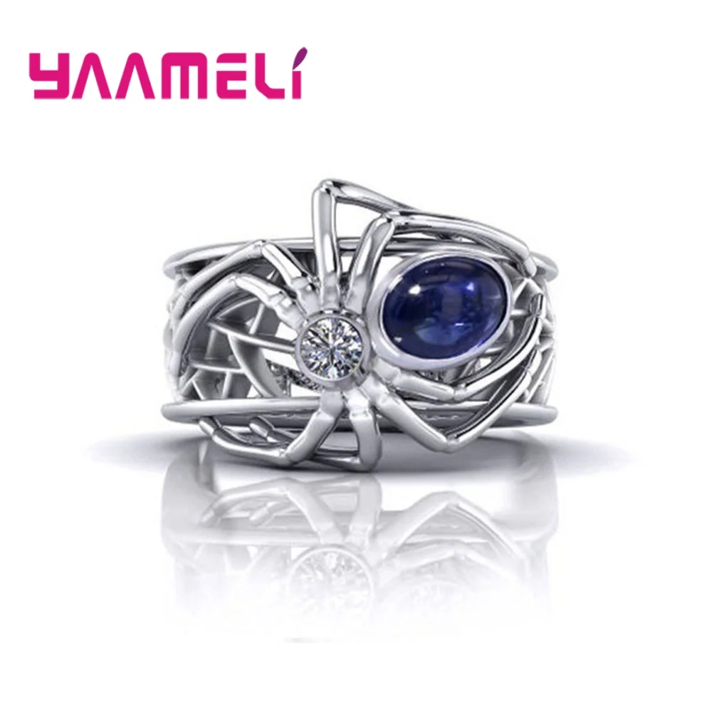 100% 925 Sterling Silver Exquisite Women Men Creative Spider Ring Punk Style Rings for Wedding Party Engagement Accessories
100% 925 Sterling Silver Exquisite Women Men Creative Spider Ring Punk Style Rings for Wedding Party Engagement Accessories