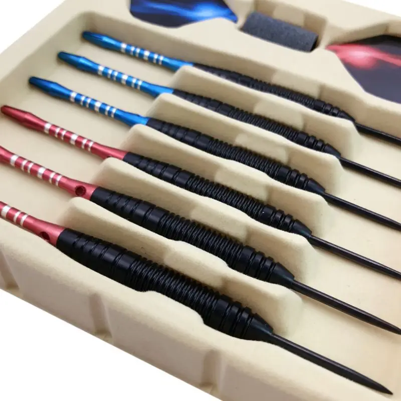 6pcs/set Aluminum Steel Tip Darts Balanced Weight Excellent Grip Party Bar Professional Game Competition Random Color
6pcs/set Aluminum Steel Tip Darts Balanced Weight Excellent Grip Party Bar Professional Game Competition Random Color