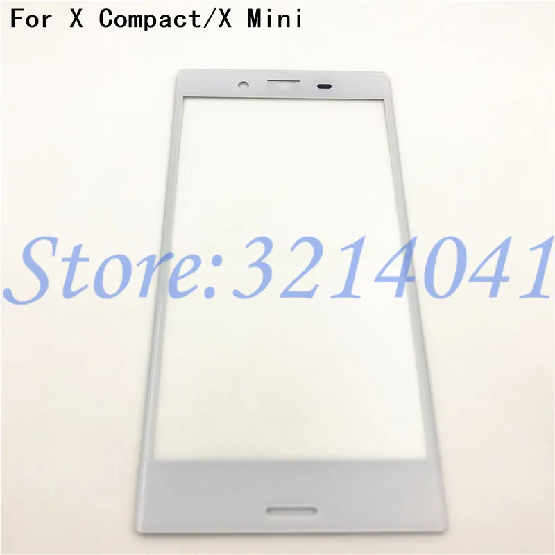 

Original 4.6" For Sony Xperia X Compact F5321 X Mini Glass Front Outer Glass Lens Touch Screen Panel+Logo