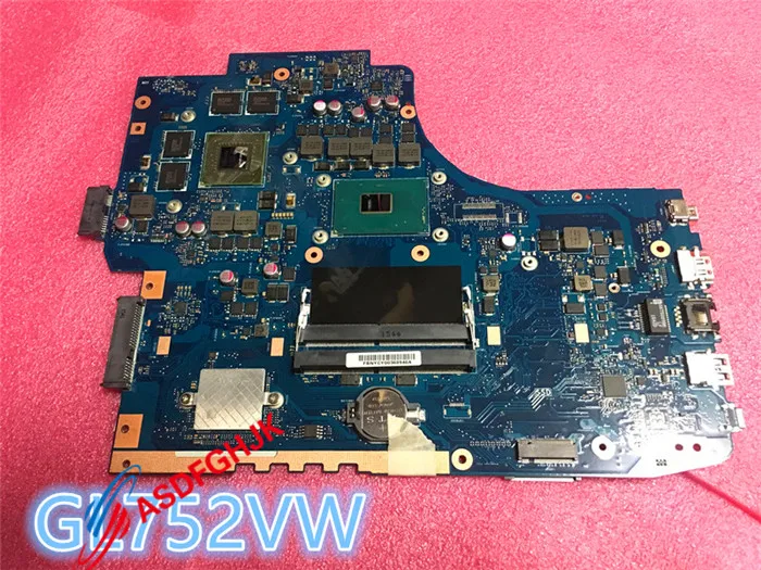 Оригинальная материнская плата для ноутбука ASUS GL752VW с детской и системой GTX960M 100%