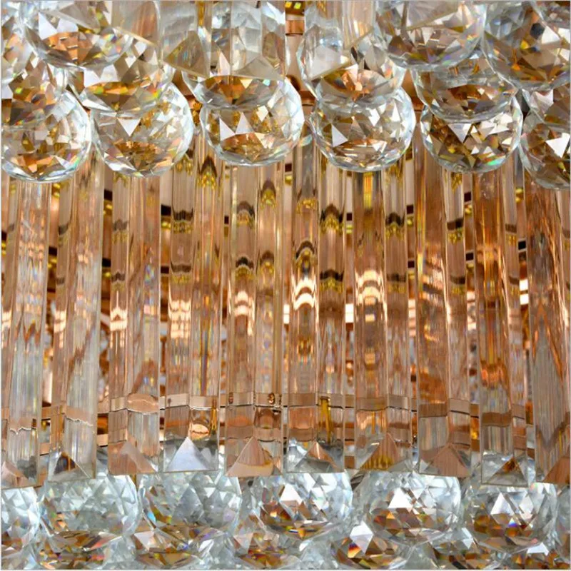 Luxury European lustre led Crystal ceiling lights / lamp Room Lights Round led Gold Bedroom Lights Restaurant Lighting Fixtures
Luxury European lustre led Crystal ceiling lights / lamp Room Lights Round led Gold Bedroom Lights Restaurant Lighting Fixtures