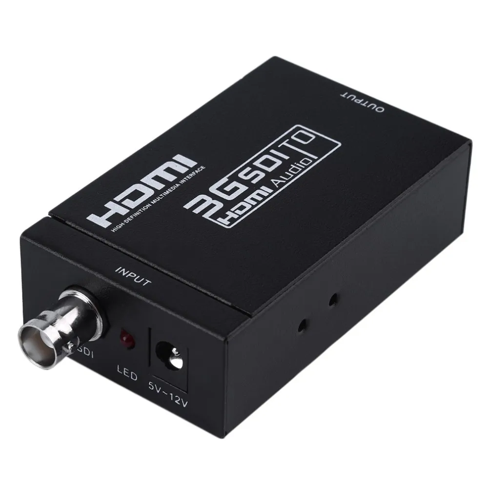 Мини 3G HDMI в SDI конвертер 1080P SDI 3G-SDI HD-SDI в HDMI адаптер Черный US Plug
Мини 3G HDMI в SDI конвертер 1080P SDI 3G-SDI HD-SDI в HDMI адаптер Черный US Plug
