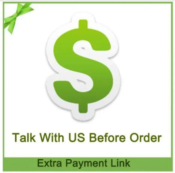 

Pay Order Difference Payment,difference of the shipping cost ,other payment Please Don't Pay Before Talking with US