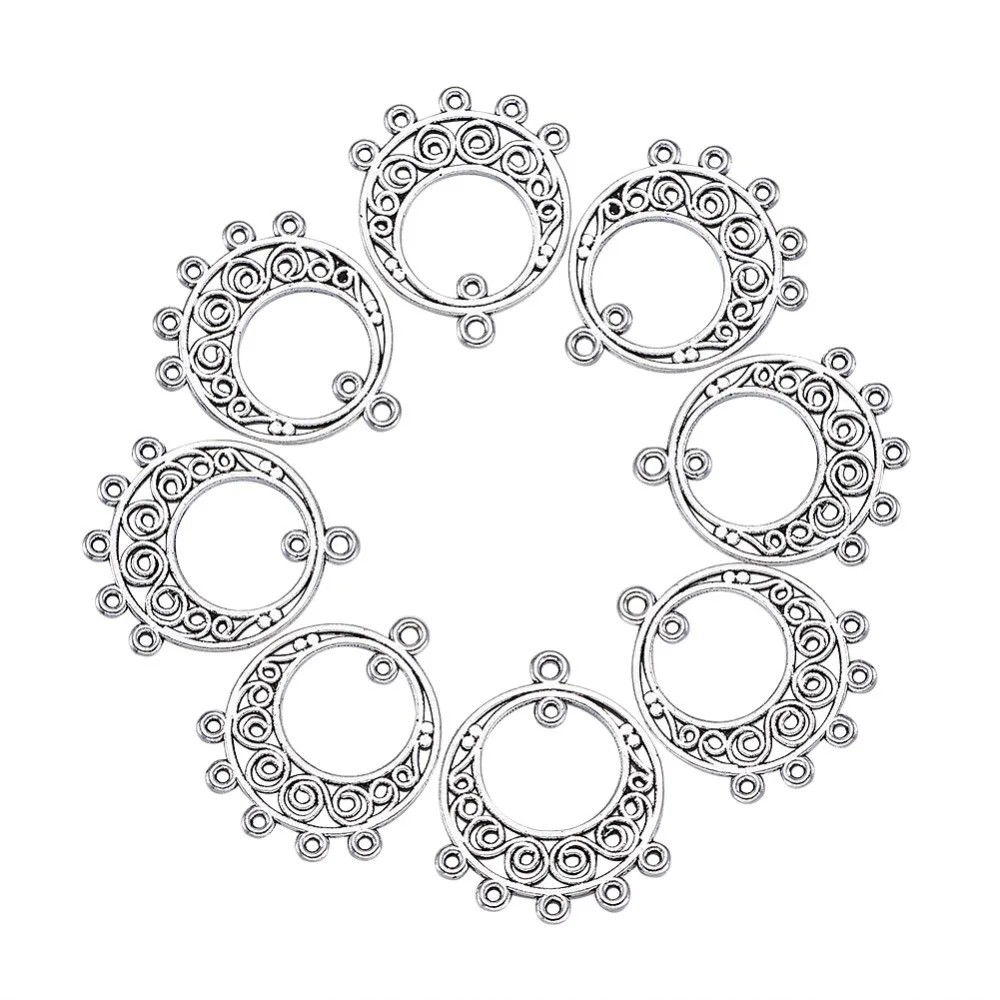 200pcs Antique Silver Color Dangle Chandelier Component Link Connector For Earrings Necklace DIY Jewelry Making Accessories
200pcs Antique Silver Color Dangle Chandelier Component Link Connector For Earrings Necklace DIY Jewelry Making Accessories