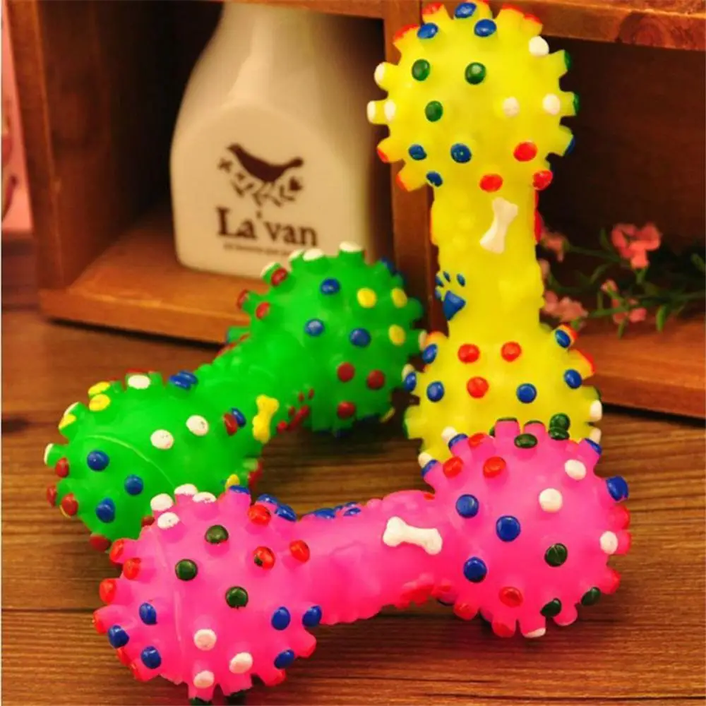1 шт., игрушка для питомца, собаки, кошки, щенка, в горошек, пищащая игрушка, резиновая гантель, Жевательная забавная игрушка
1 шт., игрушка для питомца, собаки, кошки, щенка, в горошек, пищащая игрушка, резиновая гантель, Жевательная забавная игрушка