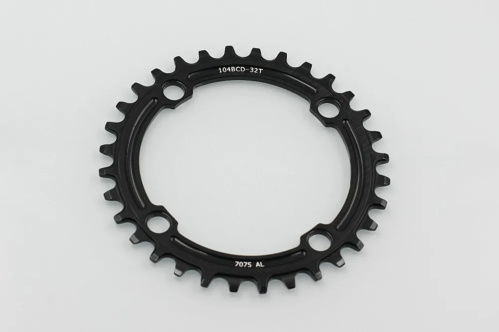 Mountain bike crankset single plate refitting of plus or minus 7075 alloy 104 BCD - 32 t single tooth disc
Mountain bike crankset single plate refitting of plus or minus 7075 alloy 104 BCD - 32 t single tooth disc
