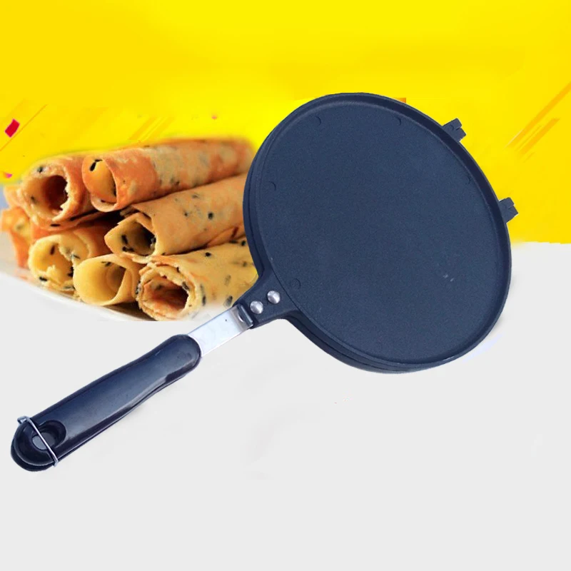 Crispy Egg Roll Pan 22cm Enhanced Crisp Pancake Pan Non-stick Crepes Baking Mould Great Christmas DIY gifts
Crispy Egg Roll Pan 22cm Enhanced Crisp Pancake Pan Non-stick Crepes Baking Mould Great Christmas DIY gifts