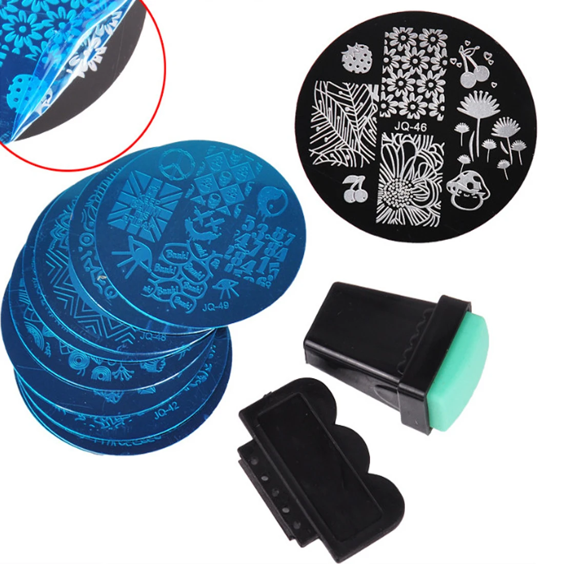 2017 Hot Sale Nail Plates +1 Stamper Nail Stamp Plates Set Nail Art Stamp Template Image Nail Art Tools
2017 Hot Sale Nail Plates +1 Stamper Nail Stamp Plates Set Nail Art Stamp Template Image Nail Art Tools