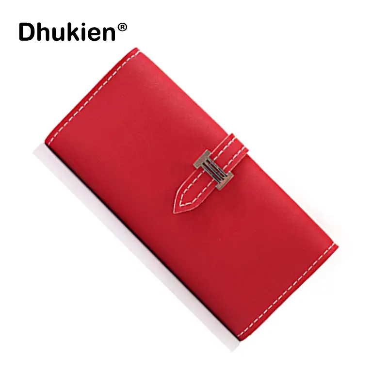 New Pu Leather Women Wallets Fashion Cute Long Lady Purse 12 Solid Color Female Card Holder
New Pu Leather Women Wallets Fashion Cute Long Lady Purse 12 Solid Color Female Card Holder