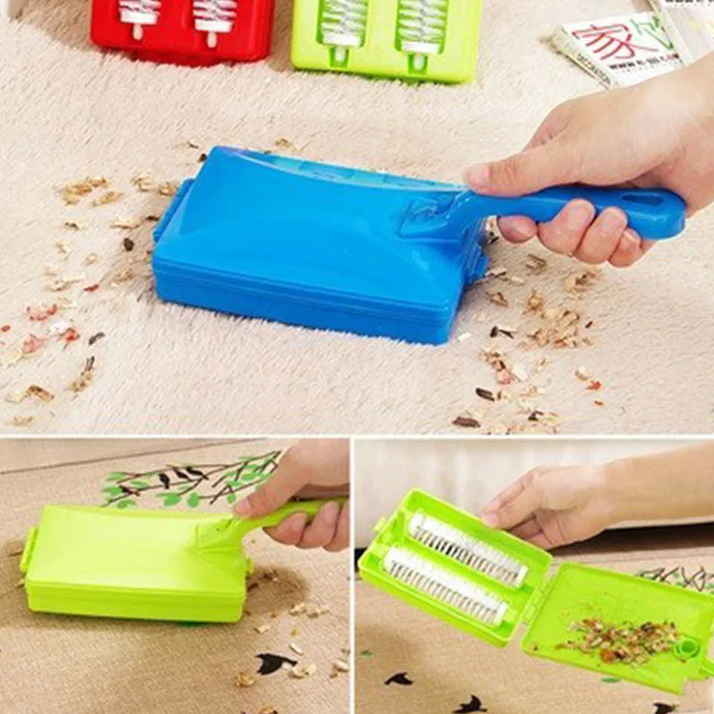 Double Home Cleaner Row Dust Brush Hand Held 1 Pc Table Sweeper Dirt Carpet Brushes Carpet Table Sweeper Color Random
Double Home Cleaner Row Dust Brush Hand Held 1 Pc Table Sweeper Dirt Carpet Brushes Carpet Table Sweeper Color Random