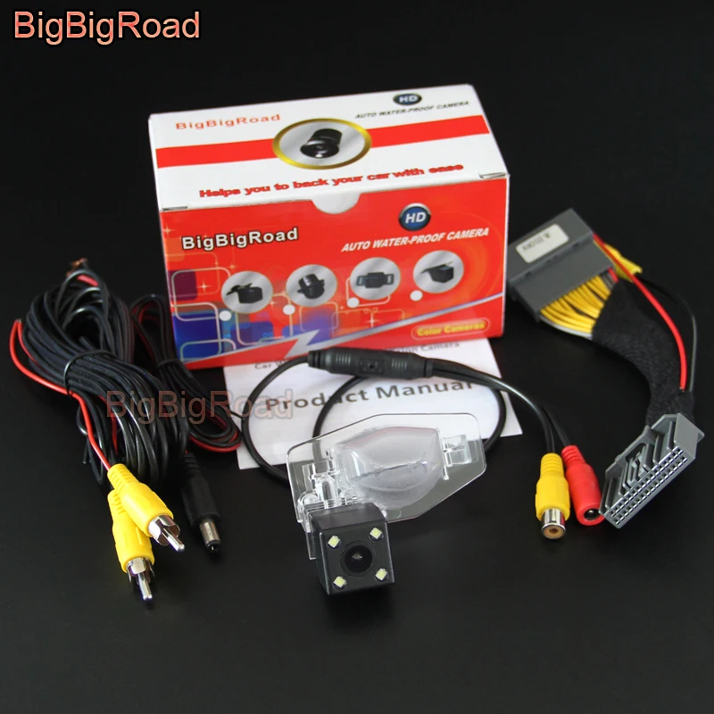 BigBigRoad Car Rear View Camera For Honda CRV CR-V 2012 - 2017 with 32 Pins adapter Original Monitor Compatible
BigBigRoad Car Rear View Camera For Honda CRV CR-V 2012 - 2017 with 32 Pins adapter Original Monitor Compatible