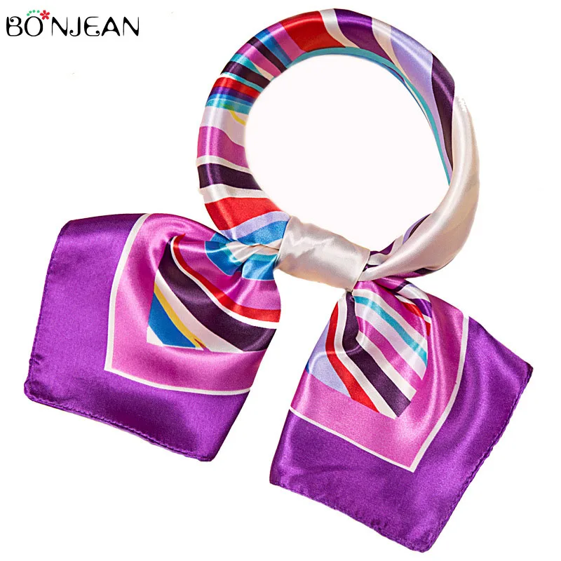 BONJEAN Scarf Professional Printing Square High Quality Women Accessories 2019 New Fashion Shawl Emulation Silk Gifts For Women
BONJEAN Scarf Professional Printing Square High Quality Women Accessories 2019 New Fashion Shawl Emulation Silk Gifts For Women