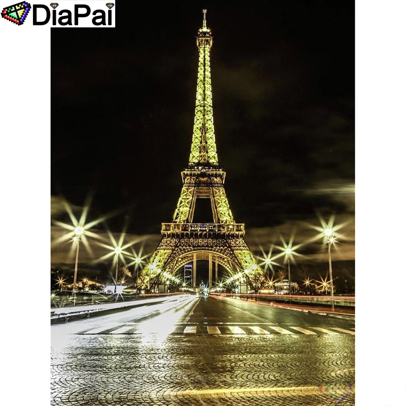 DIAPAI Diamond Painting 5D DIY 100% Full Square/Round Drill "Tower night view" Diamond Embroidery Cross Stitch 3D Decor A24743
DIAPAI Diamond Painting 5D DIY 100% Full Square/Round Drill "Tower night view" Diamond Embroidery Cross Stitch 3D Decor A24743