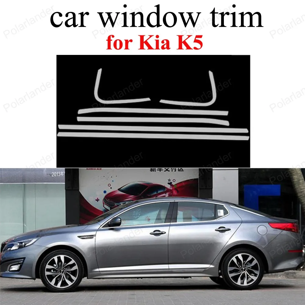 car styling Stainless Steel Car Sill Cover Exterior Accessories Window Trim For K-ia K5
car styling Stainless Steel Car Sill Cover Exterior Accessories Window Trim For K-ia K5