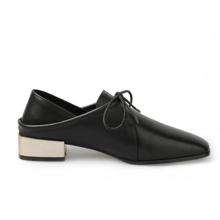 MLJUESE 2019 women pumps autumn spring cow leather Rome style lace up black color low heels lady shoes party dress wedding
MLJUESE 2019 women pumps autumn spring cow leather Rome style lace up black color low heels lady shoes party dress wedding