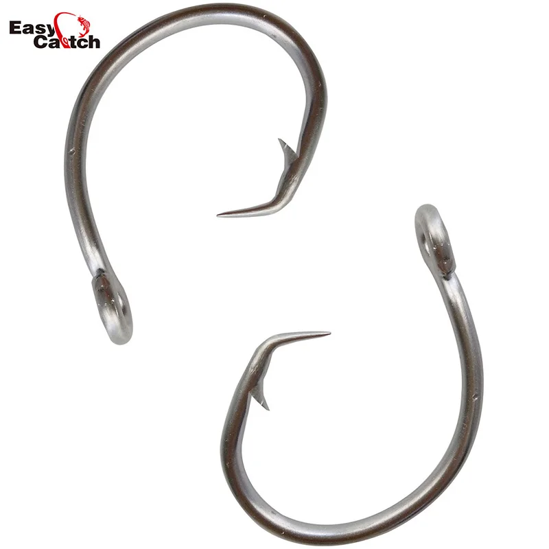 Easy Catch 40 шт. 39960 очень прочные рыболовные крючки из нержавеющей стали белая