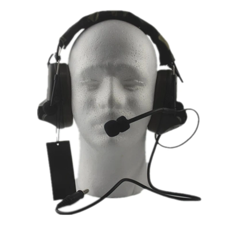 Cool Z Tactical Headphone Z-Tactical Professional Headset Peltor II 2 Comtac Headset Z041 Earphone Noise Cancelling with Mic
Cool Z Tactical Headphone Z-Tactical Professional Headset Peltor II 2 Comtac Headset Z041 Earphone Noise Cancelling with Mic