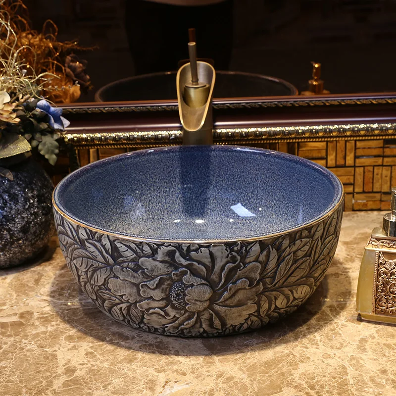 Jing Yan Chinese classical antique art circle on the stage of the basin of Jingdezhen ceramic Taiwan Basin
Jing Yan Chinese classical antique art circle on the stage of the basin of Jingdezhen ceramic Taiwan Basin