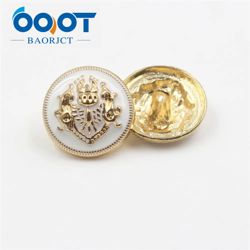 Модные металлические золотые пуговицы OOOT BAORJCT 179164 аксессуары для одежды ручной