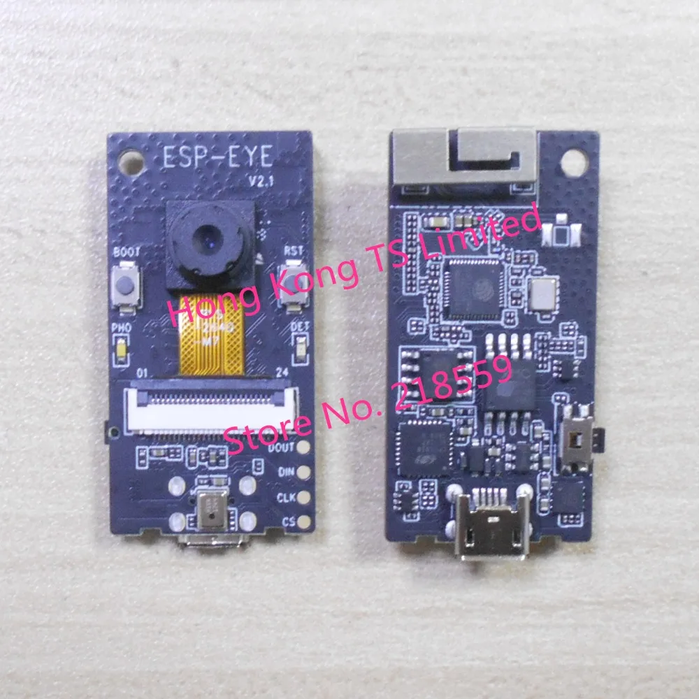 ESP-EYE 2 megapixel camera ESP32 4MByte Flash 8MByte PSRAM supports WIFI image transmission
ESP-EYE 2 megapixel camera ESP32 4MByte Flash 8MByte PSRAM supports WIFI image transmission