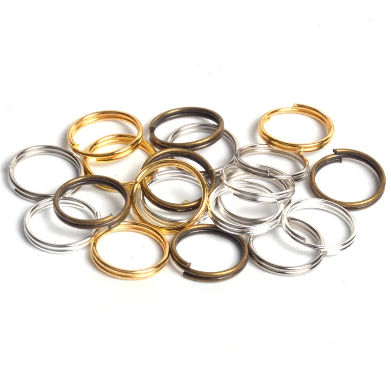 200pcs/lot 4 5 6 8 10mm Jump Ring Double Loop Open Jump Rings Split Rings for Jewelry Necklace Bracelet Chain Connector Findings
200pcs/lot 4 5 6 8 10mm Jump Ring Double Loop Open Jump Rings Split Rings for Jewelry Necklace Bracelet Chain Connector Findings