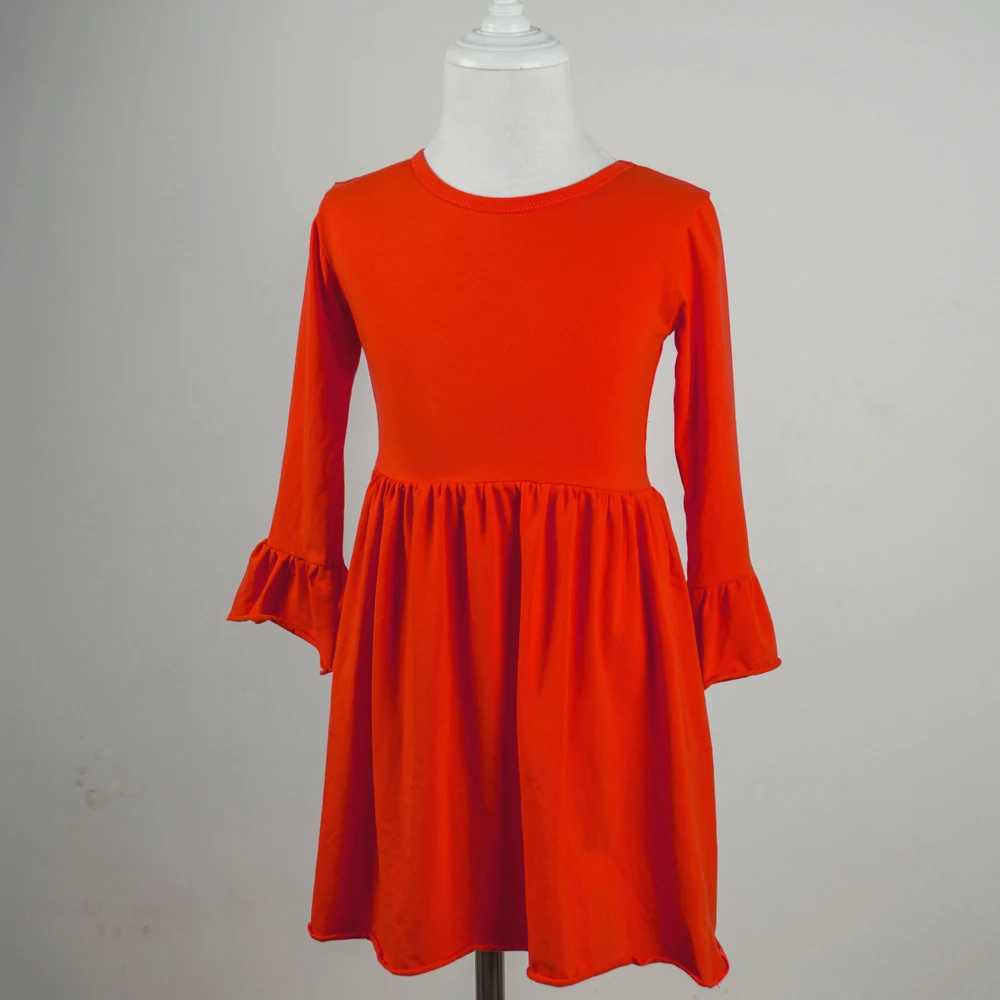 Children Fall Winter Warm Long Sleeve Cotton Dress Cute Children Girls Warm Colour Comfortable Flare Sleeve Dress
Children Fall Winter Warm Long Sleeve Cotton Dress Cute Children Girls Warm Colour Comfortable Flare Sleeve Dress