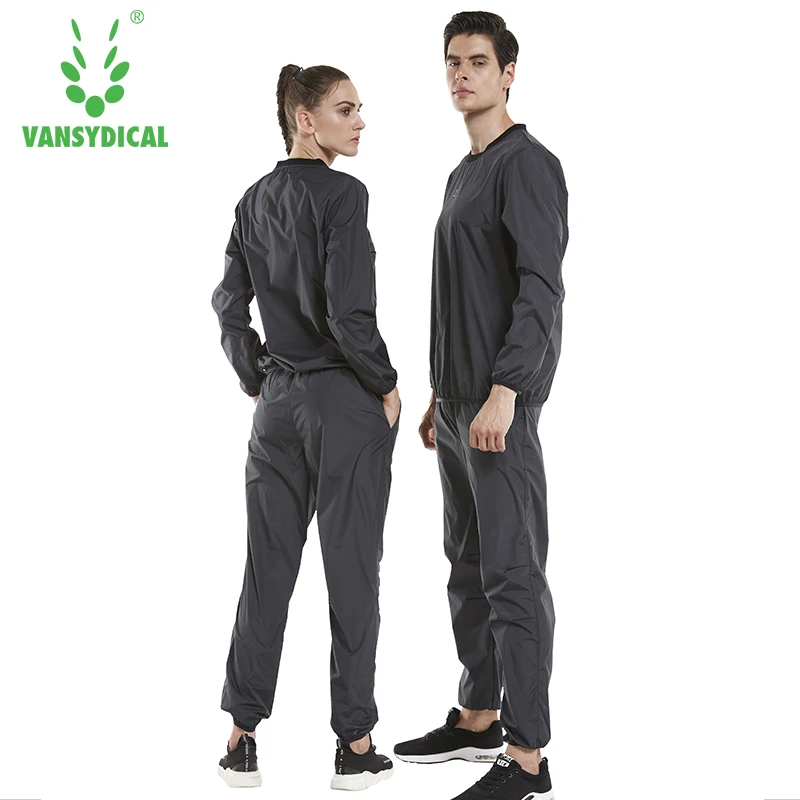 Спортивный костюм Vansydical для мужчин и женщин спортивный бега фитнеса похудения