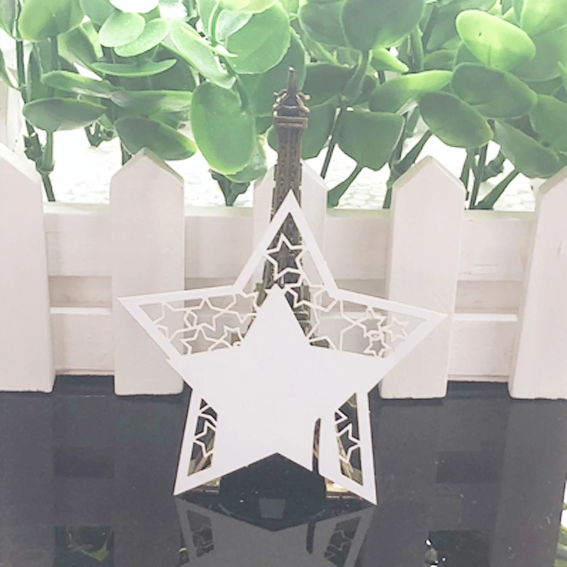 10Colors 50pcs Star Laser Cut Table Mark Wine Glass Paper Card Name Place Card Wedding Birthday Baby Shower Party Favor Supplies
10Colors 50pcs Star Laser Cut Table Mark Wine Glass Paper Card Name Place Card Wedding Birthday Baby Shower Party Favor Supplies