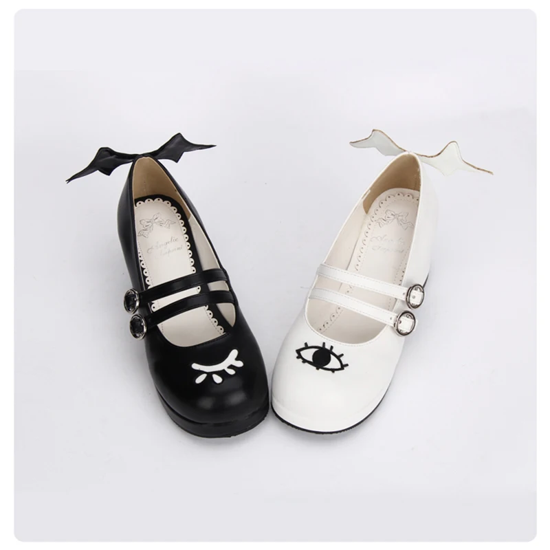Angelic imprint Sweet Lovely High Heels Lolita Shoes Chunky Heel Women Pumps The princess shoes size 35-46 8593
Angelic imprint Sweet Lovely High Heels Lolita Shoes Chunky Heel Women Pumps The princess shoes size 35-46 8593