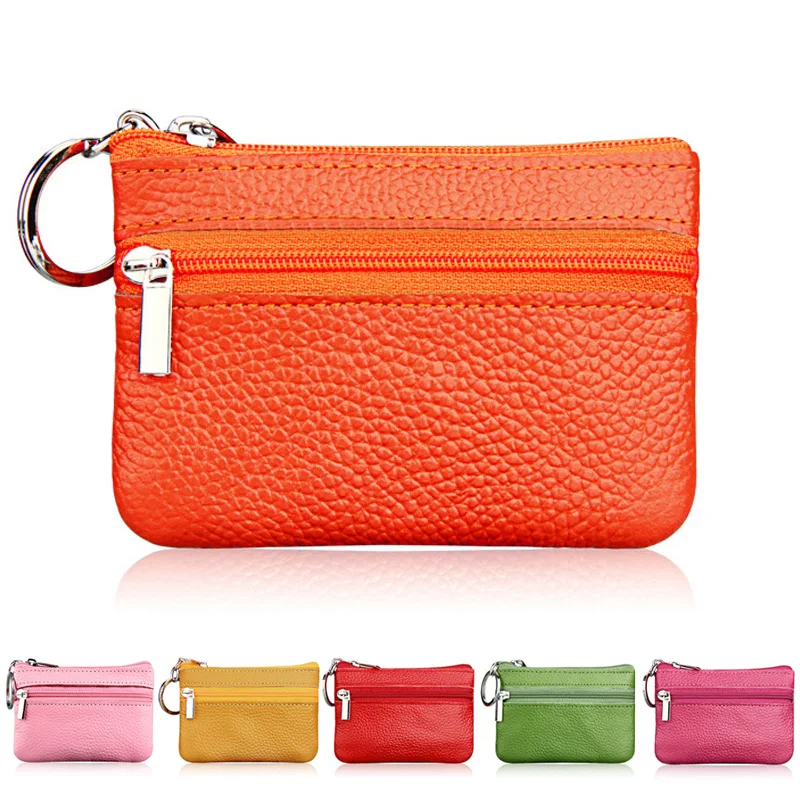 Fashion Zipper Coin Purse Genuine Cow Leather Case Women Coin Pocket Colorful Card Holder Mini Money Bag Wallets
Fashion Zipper Coin Purse Genuine Cow Leather Case Women Coin Pocket Colorful Card Holder Mini Money Bag Wallets