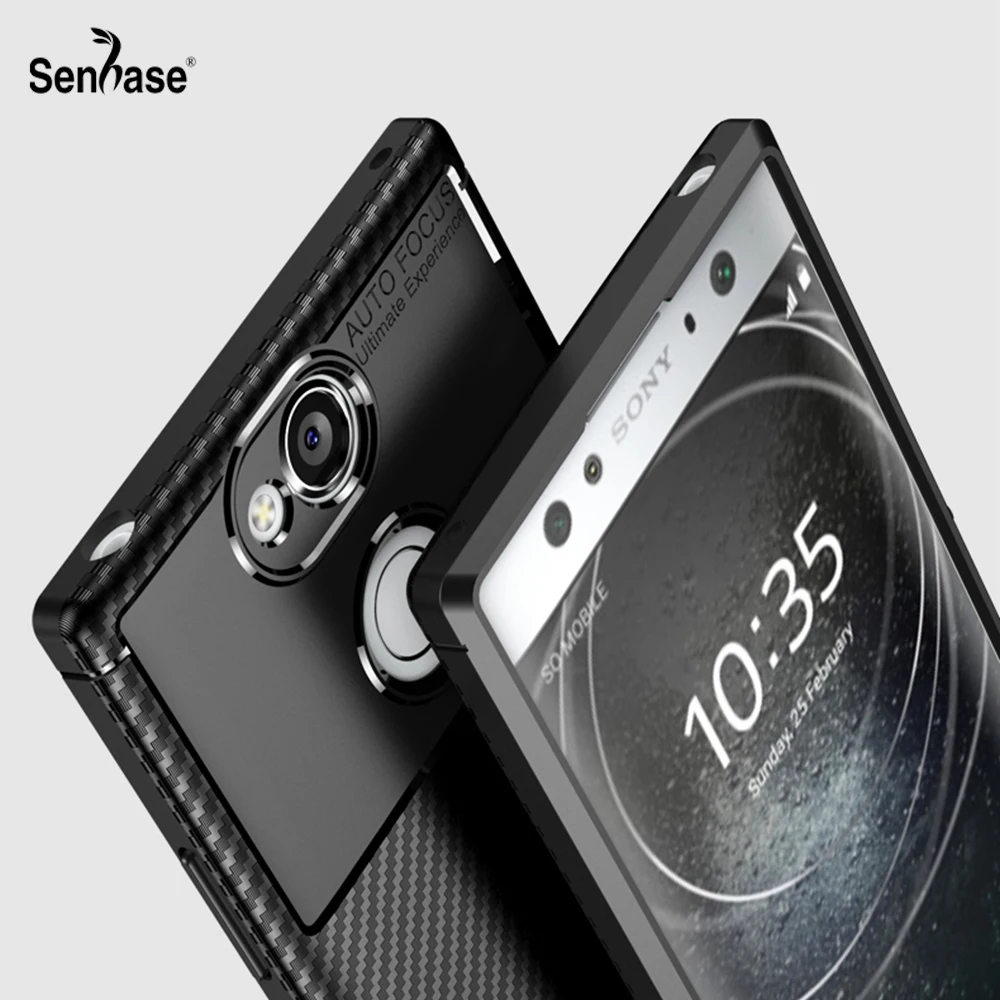 Чехол для Sony Xperia XA2 деловой Ультратонкий Мягкий Силиконовый ТПУ чехол накладка Plus