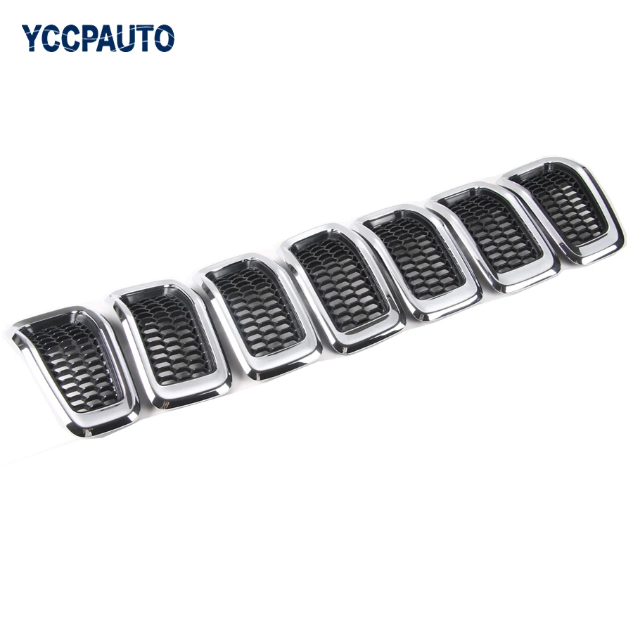 Mesh Grille For Jeep Cherokee 2013-2016 Grid Guard Inserts Molding Trim Cover High Quality ABS Kit Replacement Car Styling
Mesh Grille For Jeep Cherokee 2013-2016 Grid Guard Inserts Molding Trim Cover High Quality ABS Kit Replacement Car Styling