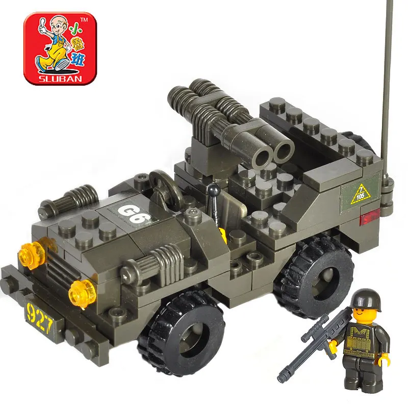 Plastic toy building blocks kits double gun carrages child educational toys assembling insert toys
Plastic toy building blocks kits double gun carrages child educational toys assembling insert toys