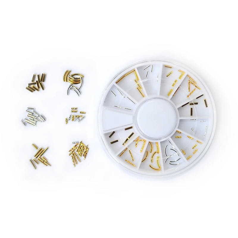 1 wheel Latest Japanese Style Nail Art Jewelry Decoration Gold Silver Bar DIY Foil Nails Fashion Tips#YZW-JYT
1 wheel Latest Japanese Style Nail Art Jewelry Decoration Gold Silver Bar DIY Foil Nails Fashion Tips#YZW-JYT