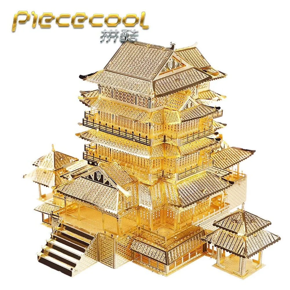 Новое поступление 2016, Золотой металлический 3D пазл Piececool из павильона Tengwang, Китайские известные наборы строительных моделей, забавные игруш...
Новое поступление 2016, Золотой металлический 3D пазл Piececool из павильона Tengwang, Китайские известные наборы строительных моделей, забавные игруш...